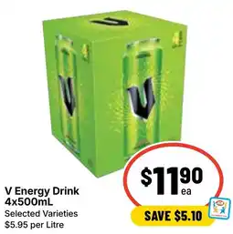 Ritchies V Energy Drink offer