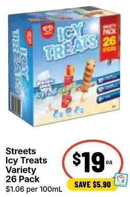 Ritchies Streets Icy Treats Variety offer