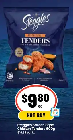 Ritchies Steggles Korean Style Chicken Tenders offer