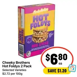 Ritchies Cheeky Brothers Hot Foldys offer
