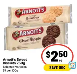 Ritchies Arnott's Sweet Biscuits offer