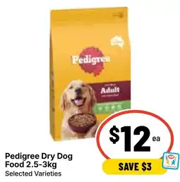 Ritchies Pedigree Dry Dog Food offer