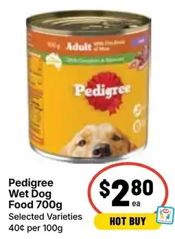 Ritchies Pedigree Wet Dog Food offer
