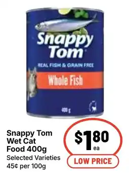 Ritchies Snappy Tom Wet Cat Food offer