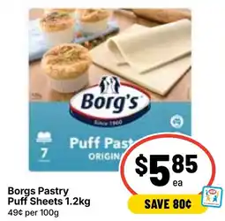 Ritchies Borgs Pastry Puff Sheets offer