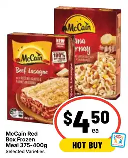 Ritchies McCain Red Box Frozen Meal offer