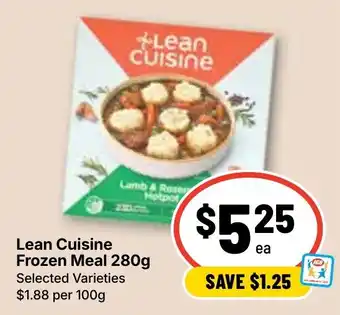 Ritchies Lean Cuisine Frozen Meal offer