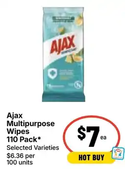 Ritchies Ajax Multipurpose Wipes offer