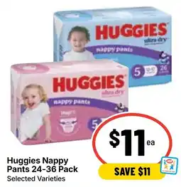 Ritchies Huggies Nappy Pants offer