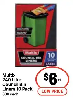 Ritchies Multix Council Bin Liners offer