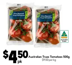 Drakes Australian Truss Tomatoes offer