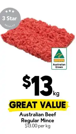 Drakes Australian Beef Regular Mince offer