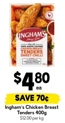 Drakes Ingham's Chicken Breast Tenders offer