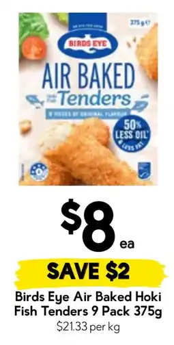 Drakes Birds Eye Air Baked Hoki Fish Tenders offer