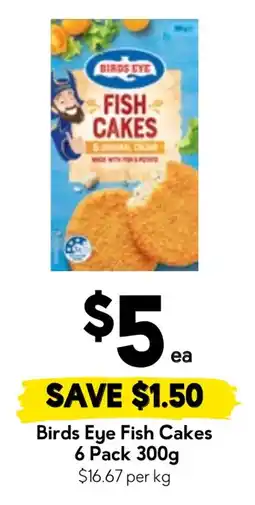 Drakes Birds Eye Fish Cakes offer