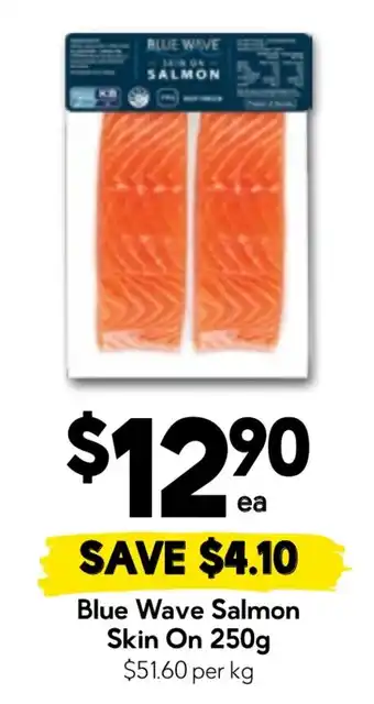 Drakes Blue Wave Salmon Skin On offer
