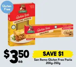 Drakes San Remo Gluten Free Pasta offer