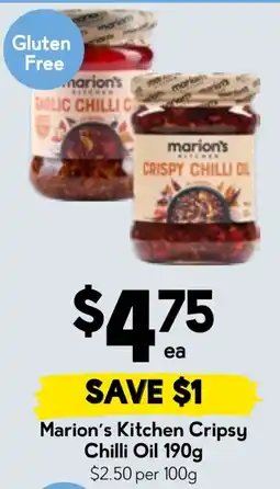 Drakes Marion's Kitchen Cripsy Chilli Oil offer
