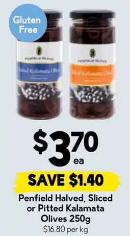 Drakes Penfield Halved, Sliced or Pitted Kalamata Olives offer