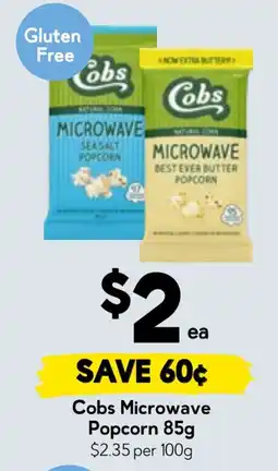 Drakes Cobs Microwave Popcorn offer