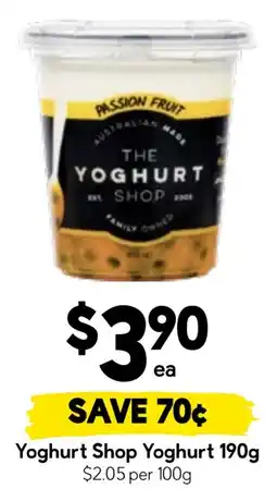 Drakes Yoghurt Shop Yoghurt offer