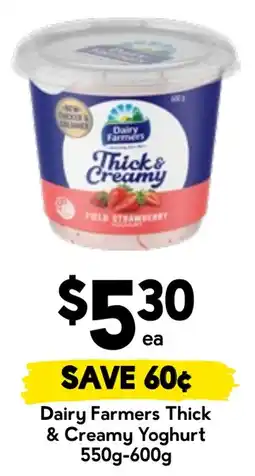Drakes Dairy Farmers Thick & Creamy Yoghurt offer