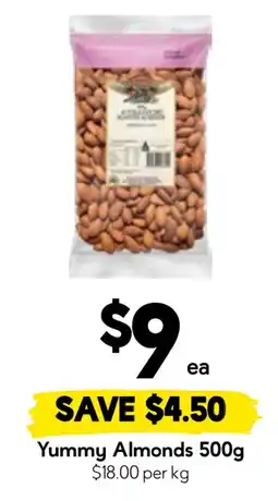Drakes Yummy Almonds offer