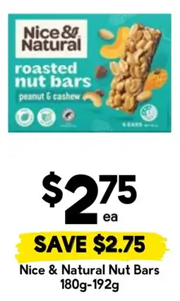 Drakes Nice & Natural Nut Bars offer