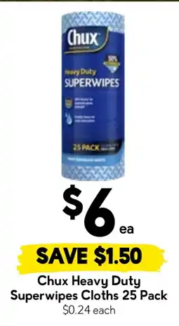 Drakes Chux Heavy Duty Superwipes Cloths offer
