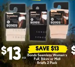 Drakes Bonds Seamless Women's Briefs offer