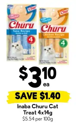 Drakes Inaba Churu Cat Treat offer
