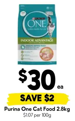 Drakes Purina One Cat Food offer