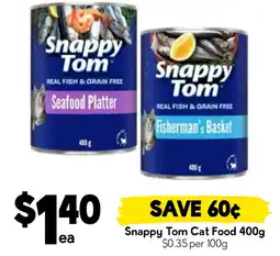 Drakes Snappy Tom Cat Food offer