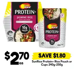 Drakes SunRice Protein+ Jasmine Rice offer