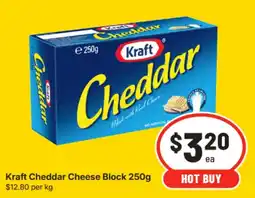 IGA Kraft Cheddar Cheese Block offer