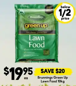 Drakes Brunnerings Green Up Lawn Food offer