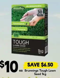 Drakes Brunnings Tough Lawn Seed offer