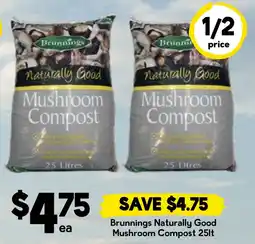 Drakes Brunnerings Naturally Good Mushroom Compost offer