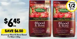 Drakes Brunnings Blood & Bone Based Fertiliser offer