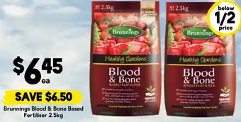 Brunnings Blood & Bone Based Fertiliser