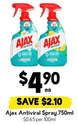 Drakes Ajax Antiviral Spray offer