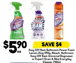 Drakes Easy Off Bam Bathroom Power Foam offer
