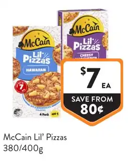 Foodworks McCain Lil' Pizzas offer
