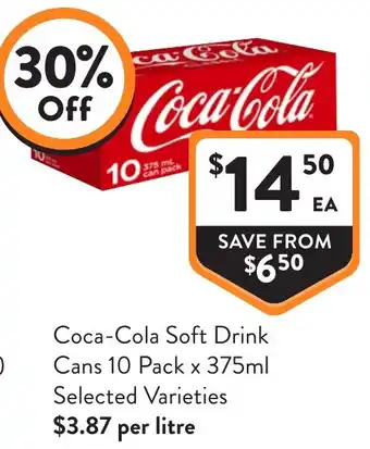 Coca-Cola Soft Drink