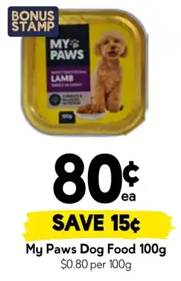 Drakes My Paws Dog Food offer