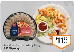 Foodworks Global Cooked Prawn Ring offer