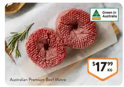 Foodworks Australian Premium Beef Mince offer