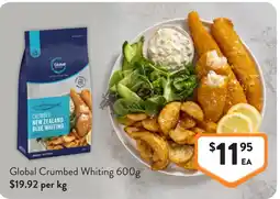 Foodworks Global Crumbed Whiting offer