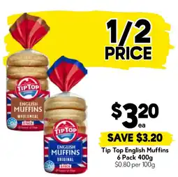 Drakes Tip Top English Muffins offer