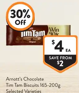 Foodworks Arnott's Chocolate Tim Tam Biscuits offer